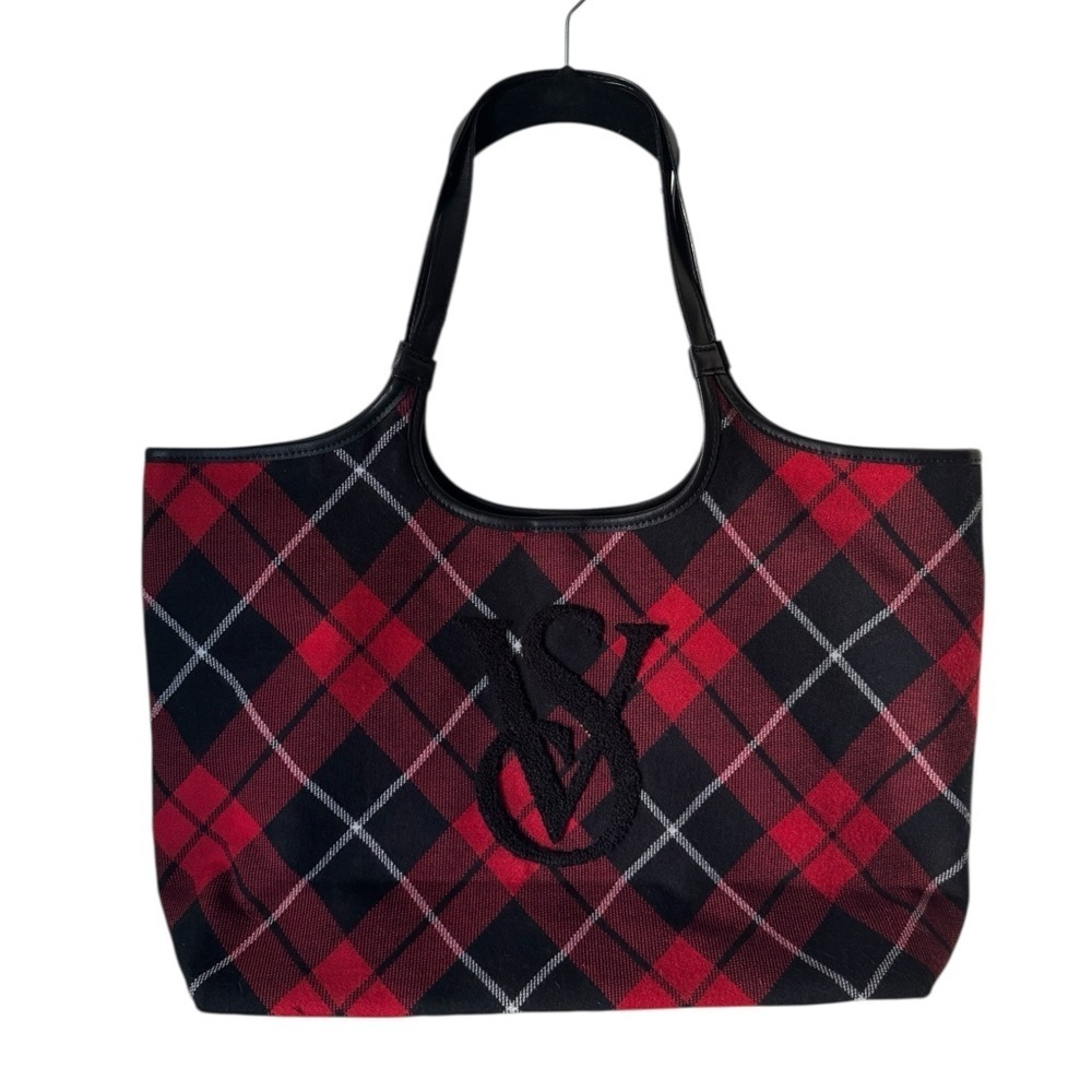 Victoria’s Secret Buffalo Plaid Tote Bag